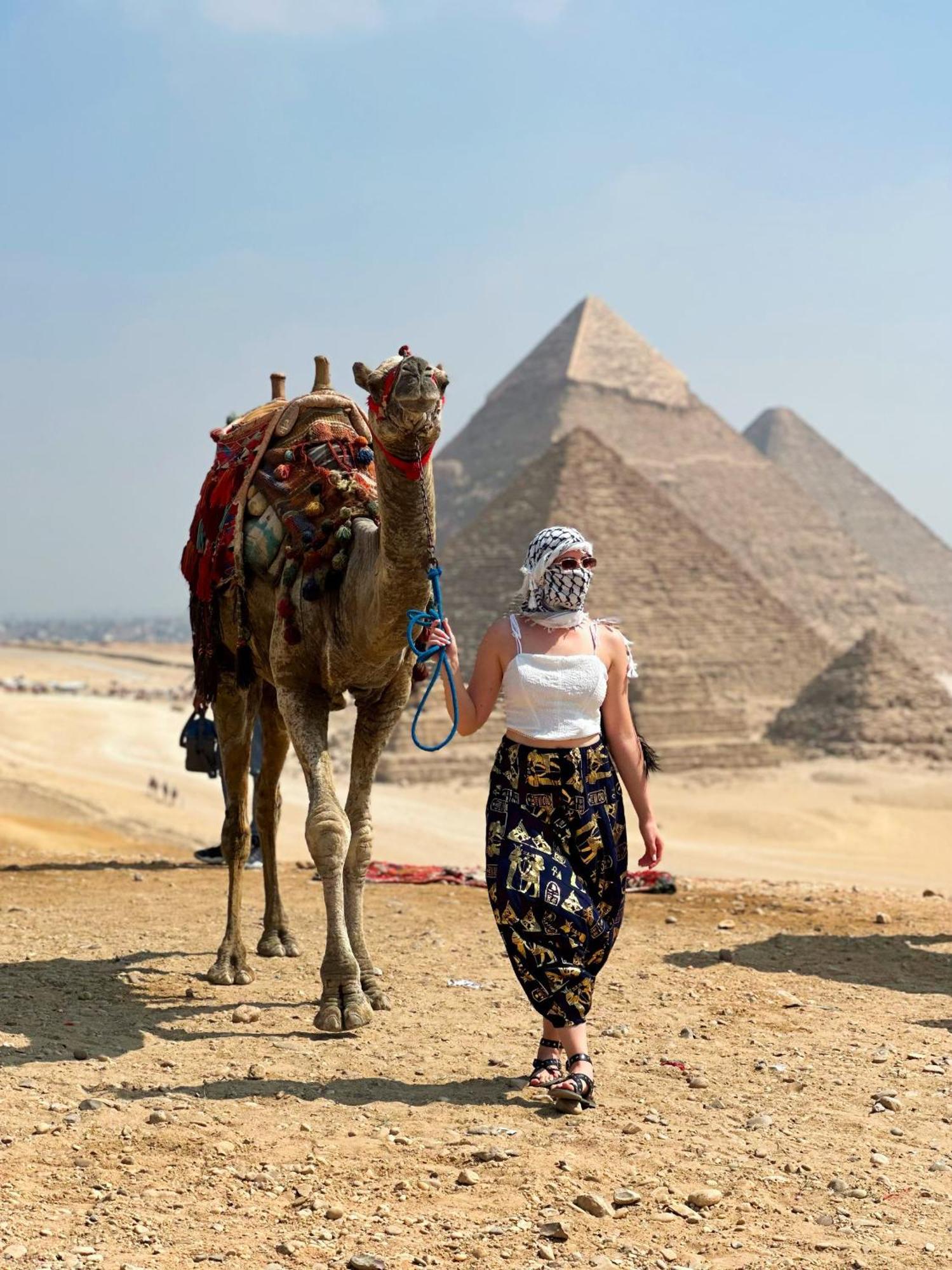 Unique Pyramids Boutique Inn Kafrat al Jabal Luaran gambar