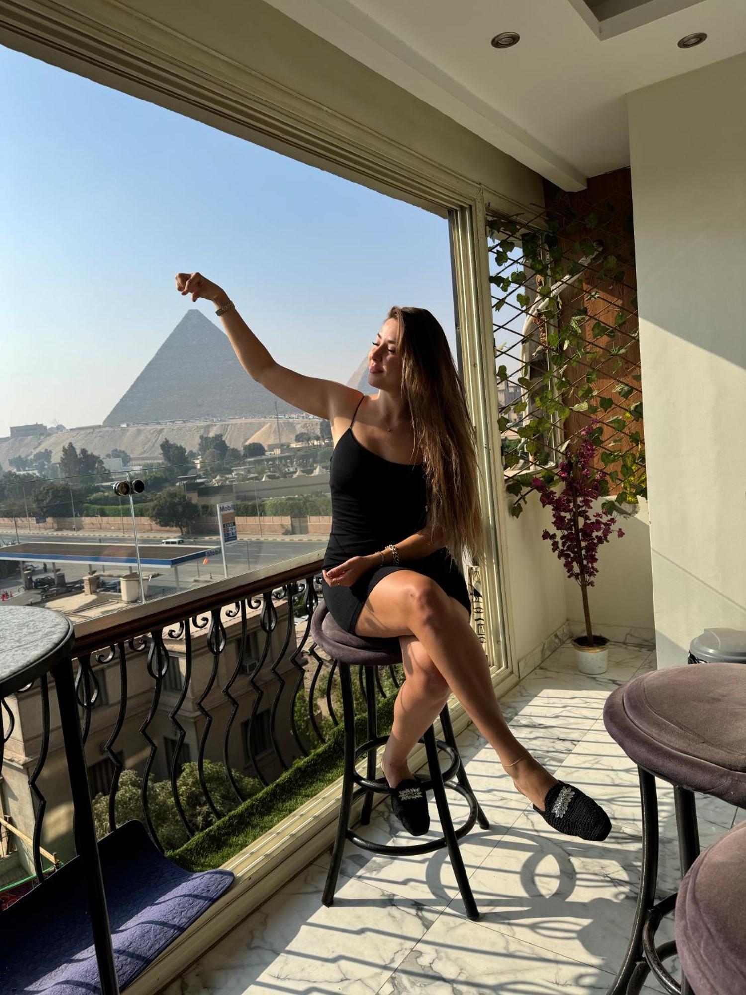 Unique Pyramids Boutique Inn Kafrat al Jabal Luaran gambar