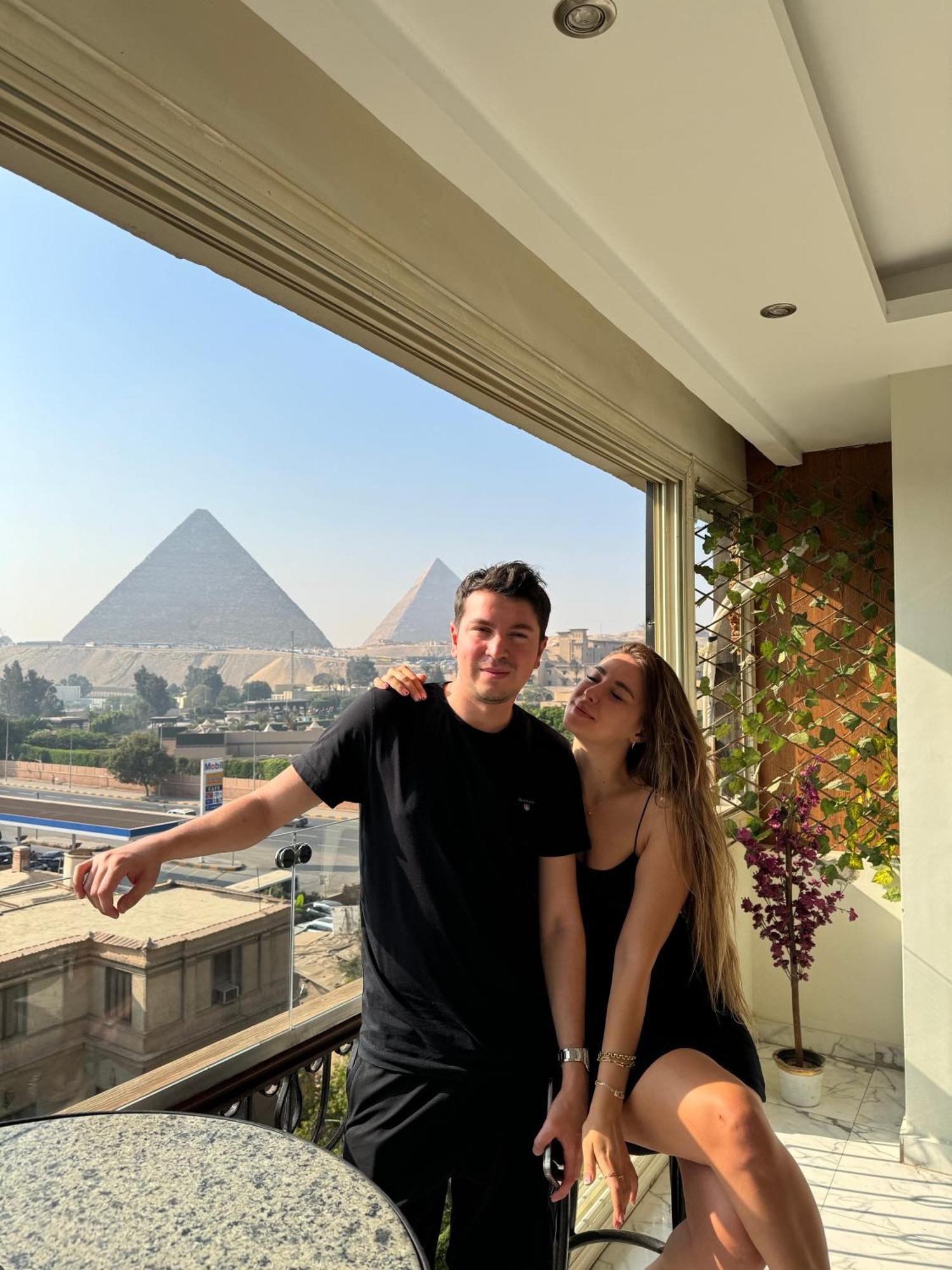Unique Pyramids Boutique Inn Kafrat al Jabal Luaran gambar