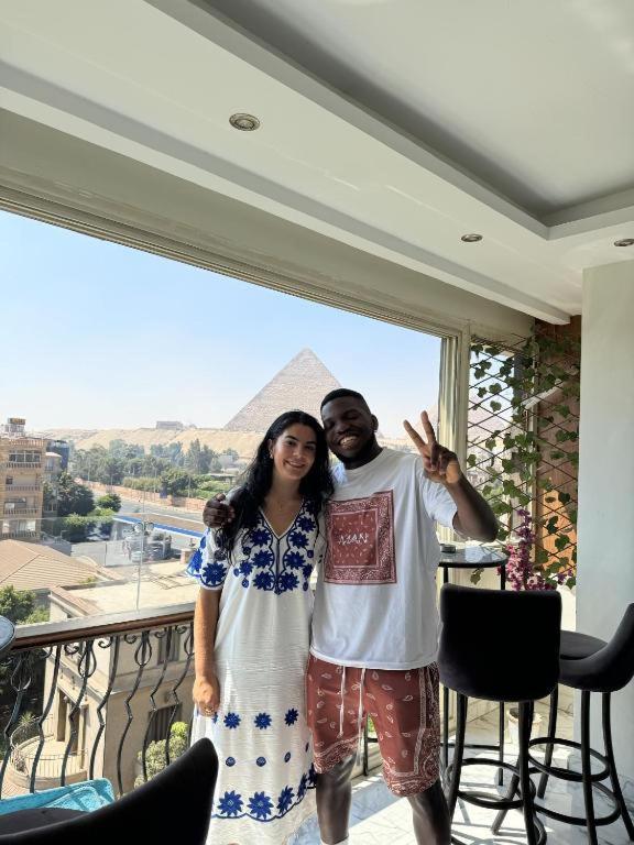 Unique Pyramids Boutique Inn Kafrat al Jabal Luaran gambar