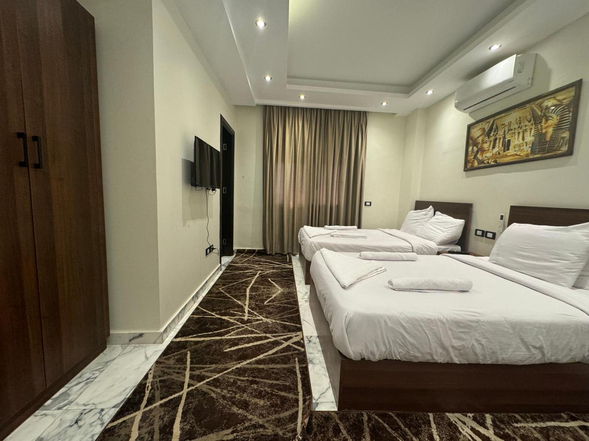 Unique Pyramids Boutique Inn Kafrat al Jabal Luaran gambar