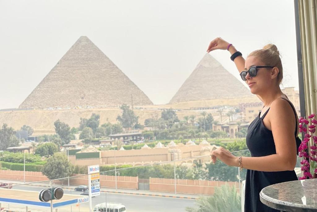 Unique Pyramids Boutique Inn Kafrat al Jabal Luaran gambar