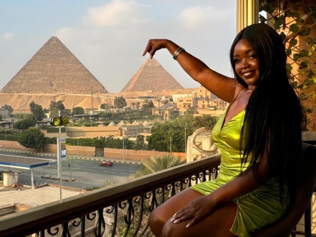 Unique Pyramids Boutique Inn Kafrat al Jabal Luaran gambar