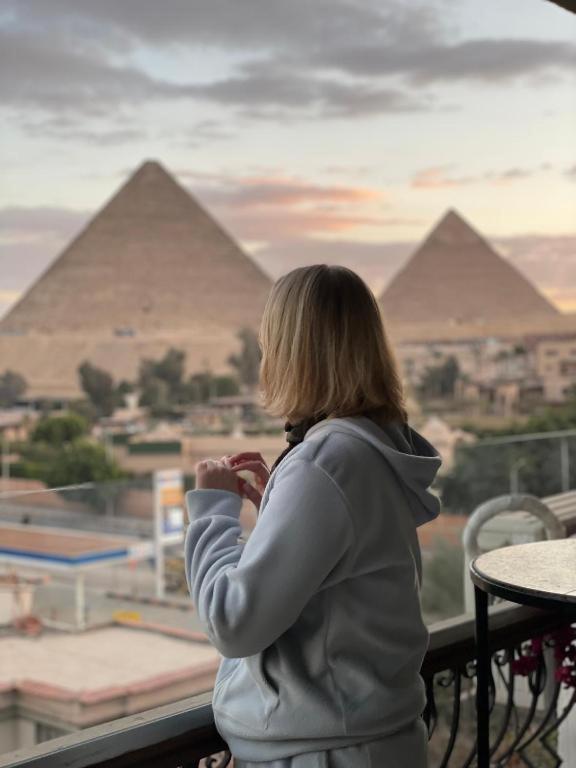 Unique Pyramids Boutique Inn Kafrat al Jabal Luaran gambar