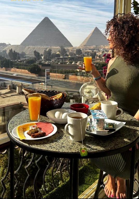 Unique Pyramids Boutique Inn Kafrat al Jabal Luaran gambar