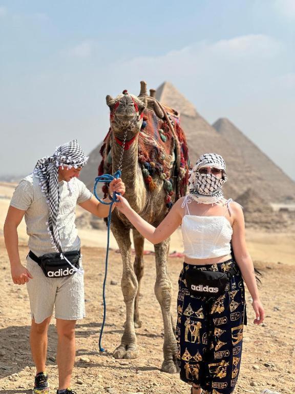 Unique Pyramids Boutique Inn Kafrat al Jabal Luaran gambar