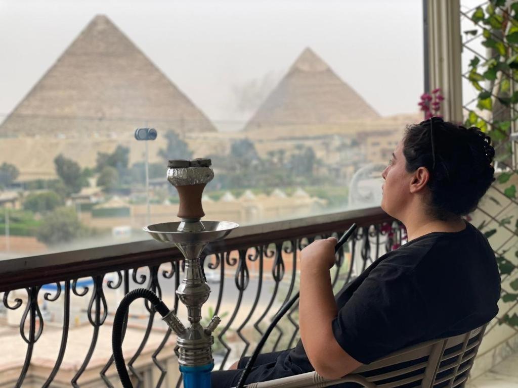 Unique Pyramids Boutique Inn Kafrat al Jabal Luaran gambar