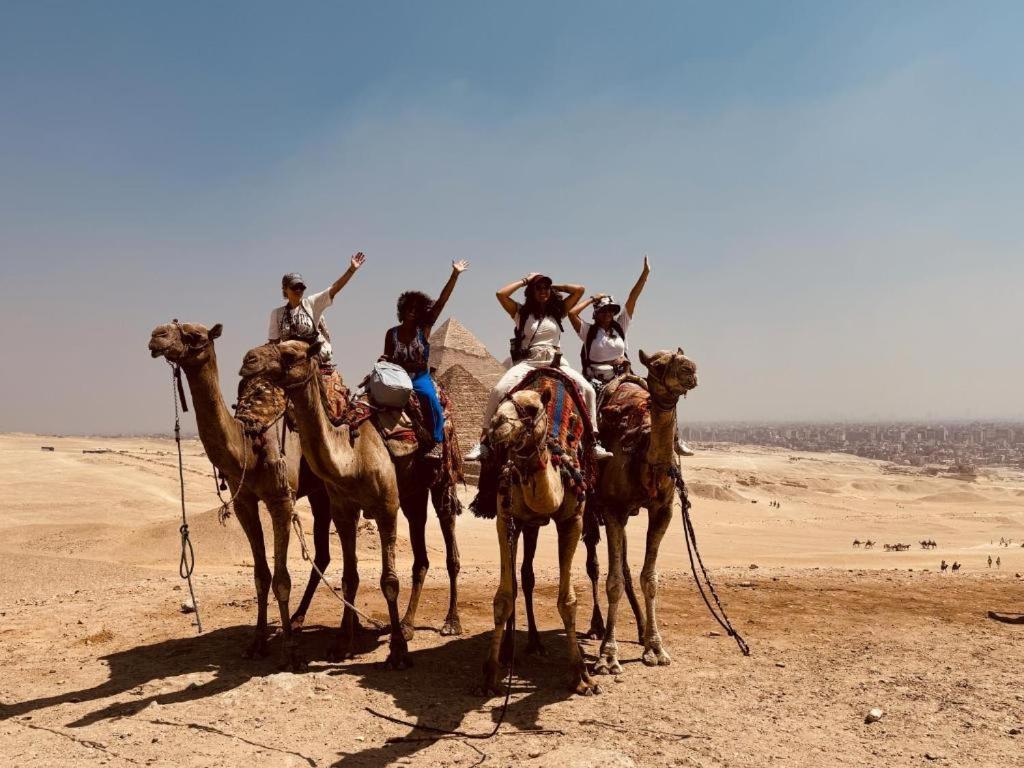 Unique Pyramids Boutique Inn Kafrat al Jabal Luaran gambar