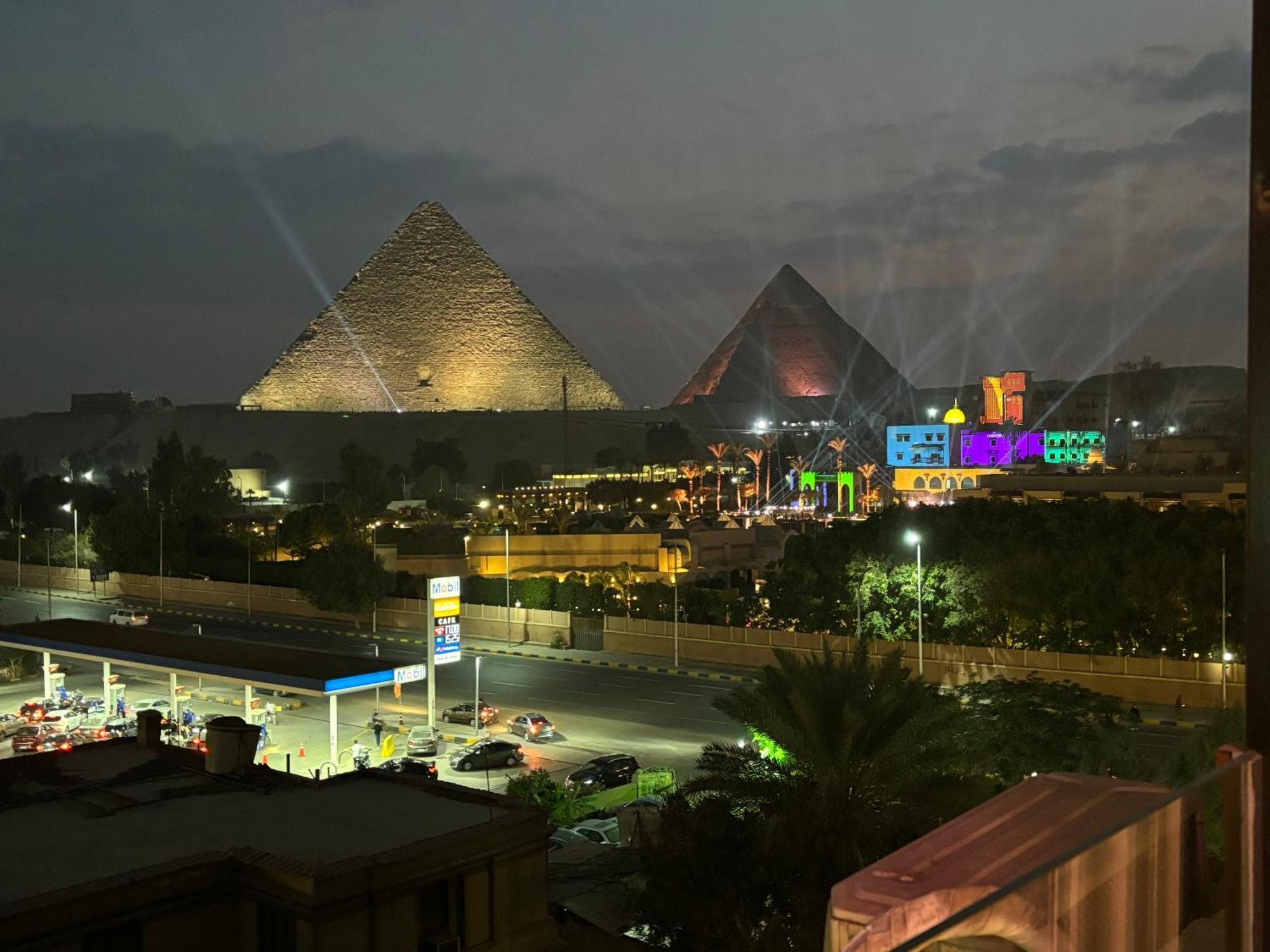 Unique Pyramids Boutique Inn Kafrat al Jabal Luaran gambar